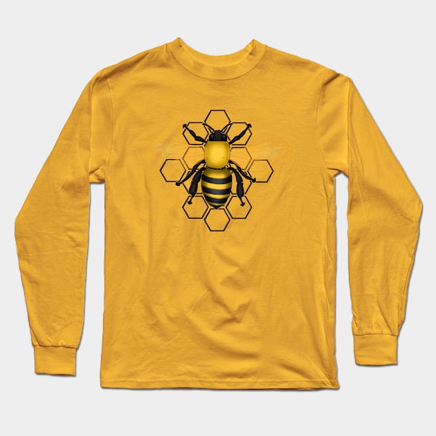 Bianca's Bee Long Sleeve T-Shirt by Aleecat